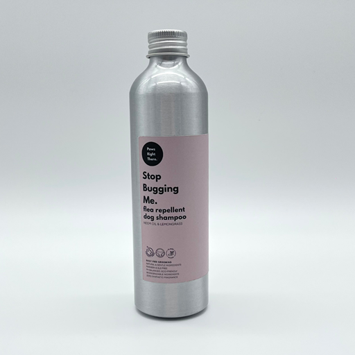 Paws Right There Stop Bugging Me Natural Dog Shampoo: Neem & Lemongrass (250ml)