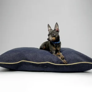 Hillfoot & Paws Eco Scuff Resistant Handmade Country Canine Dog Bed: Blue