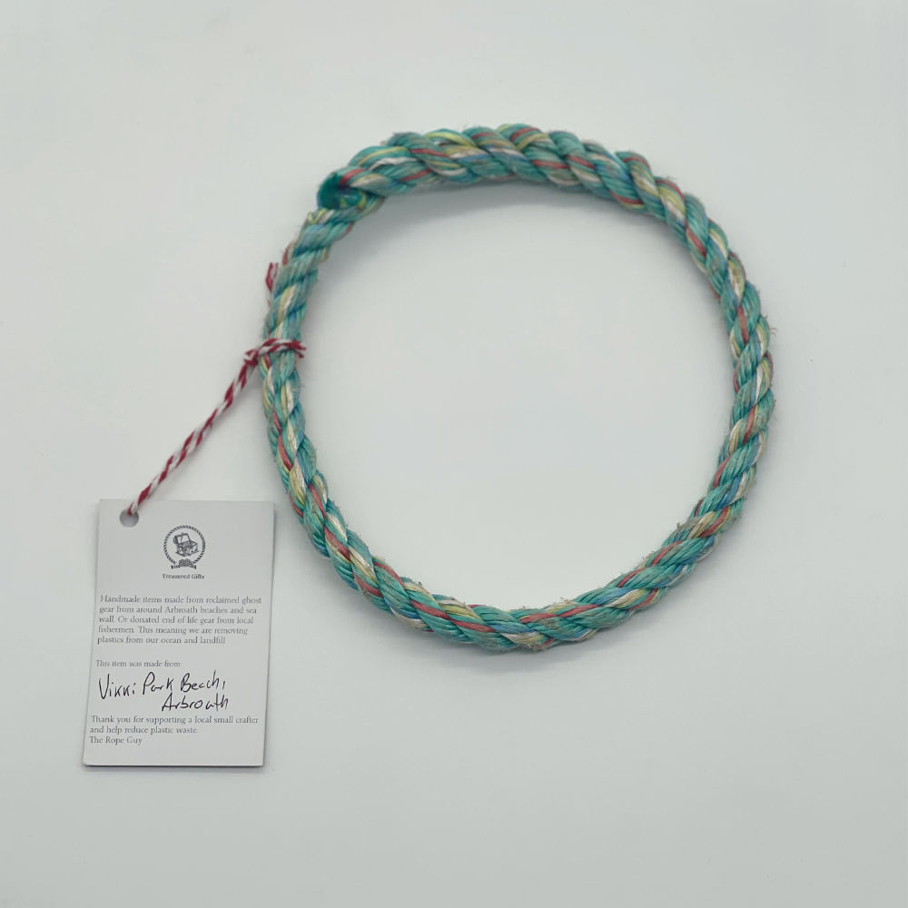 Reclaimed Fishing Rope Round Toy (Multicolour) - Image 2